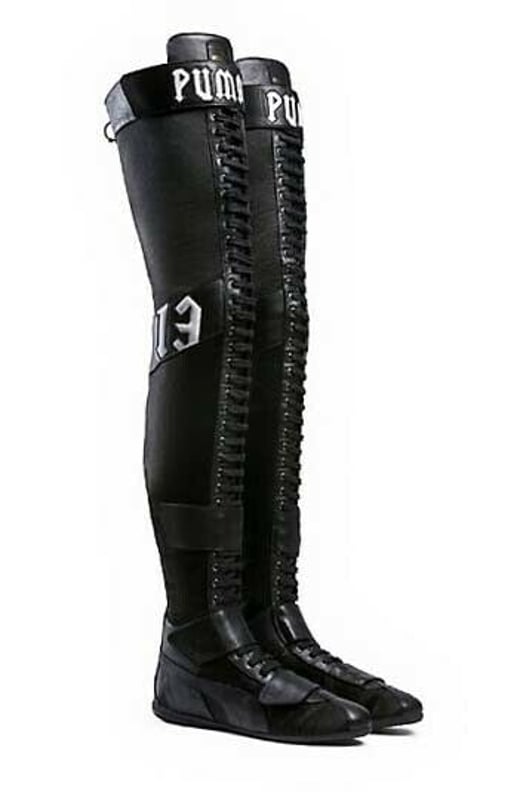 Fenty knee high boots 2025