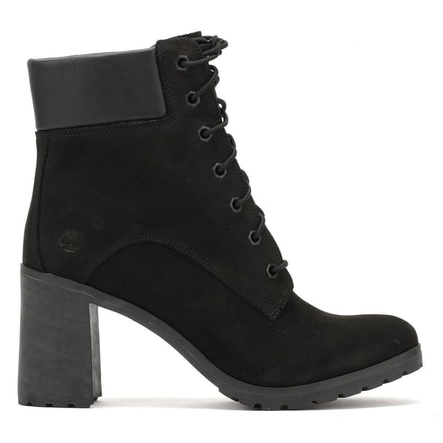 Womens black sale suede timberland boots