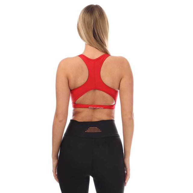 Our medium impact solution for comfort and compressive support - whatever your workout. An open back  cross-design provides stability and freedom of movement with figure-flattering lines—the perfect companion to SKINS SERIES-3 Activewear Tank and Short Sleeve Tops.