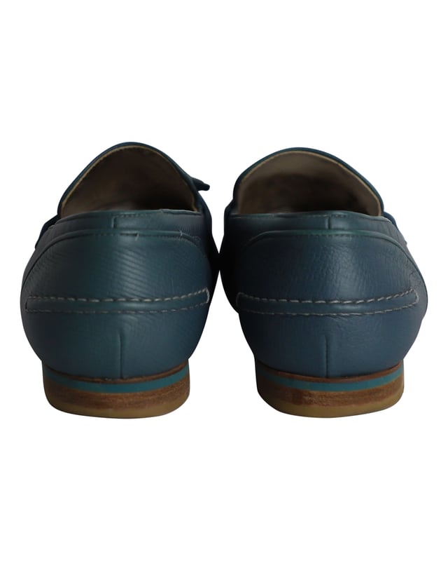 VINTAGE, RRP AS NEW
The Lanvin Tassel Loafers combine sophisticated style with casual comfort in signature blue leather. Add them to your collection of chic loafers and high heels.

Lanvin Tassel Loafers in Blue Leather
Material: Leather
Size: EU37.5
Condition: Very good
Sign of wear: Moderate wear on soles and insoles; Minor creasing on vamps
SKU: 292227