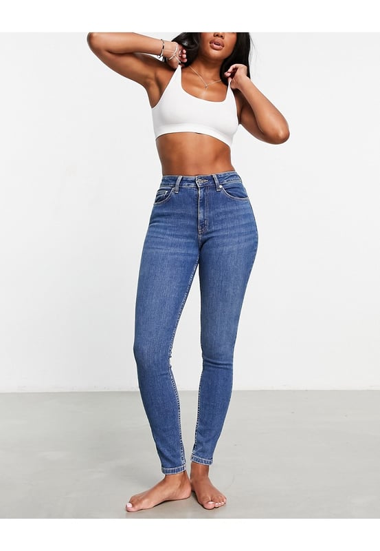 ASOS DESIGN ultimate skinny jeans in vintage mid blue