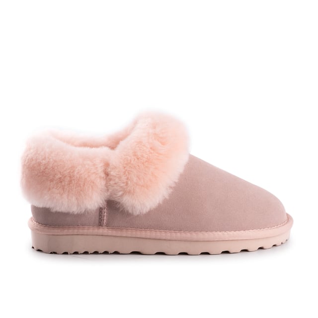 Aus Wooli Unisex Sheepskin Wool Traditional Ankle Slippers