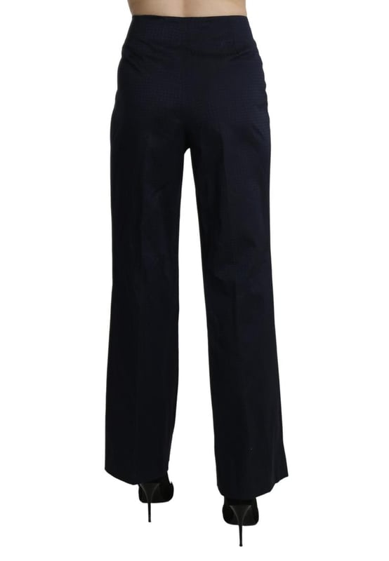 Marca: Bencivenga  
Condición: Nuevo con etiquetas  
Estilo: Pantalones rectos de cintura alta  
Color: Azul marino  
Material: Algodón  
Cierre: Cremallera  
Detalles del logo  
Hecho en Italia  
Género: Mujeres