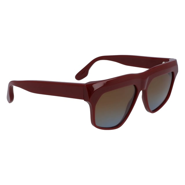 VICTORIA BECKHAM VB603S-604 Damen-Sonnenbrillen• material: Acetat• farbe: Burgunderrot• maße: 59/17/140 mm (Glasbreite / Stegbreite / Bügellänge)  UV filter 2