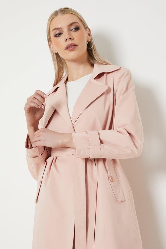 Premium Belted Trench Coat