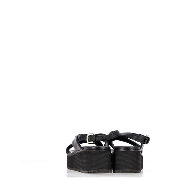 Prada black wedge sandal online