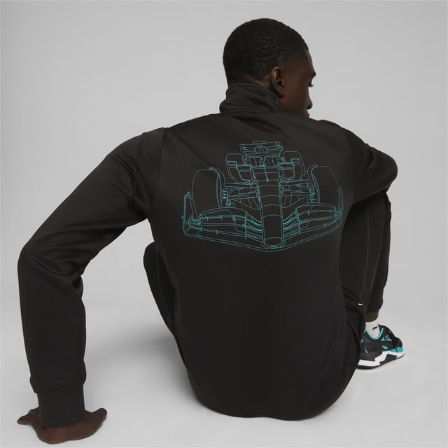 Mercedes amg petronas men's t7 track jacket sale