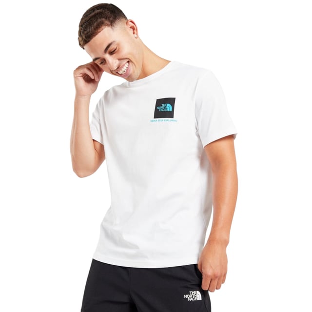 North face fine box t shirt shop