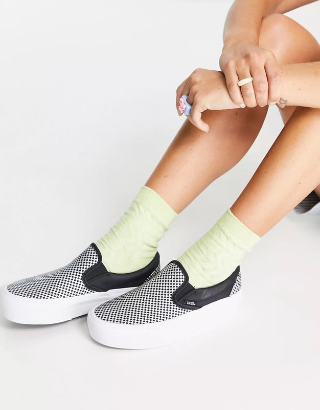 Vans low profile slip on shop