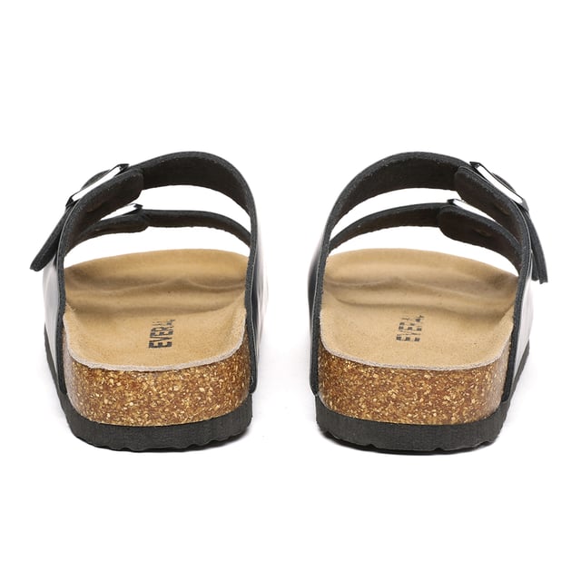 Toss your beach bag over your shoulder and slide into our Mallard Slides for all-day comfort. With their double straps, your feet will stay happy from sunrise to sunset. Plus, these shoes come packed with extra comfort and safety features, including adjustable buckle straps, a cushioned cork sole, and a waffle-like pattern for enhanced grip on wet surfaces.

Product No. EAU5001

Description: - Leather Upper - Cowhide Midsole - EVA Sole