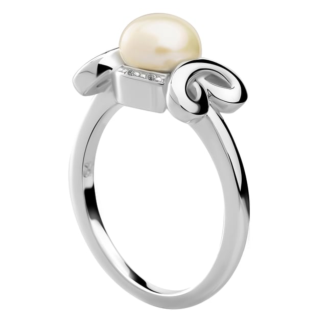 This elaborate Ring for Women from Orphelia  is the perfect gift to spoil yourself or a loved one. The Ring is made out of 925 Sterling Silver, colored Silver at Size: 60 weighing in at 4.8 grams with a Width of 1.5 cm at its widest point. The Orphelia 'Elisabeth' Women's 925 Sterling Silver Ring - Silver ZR-7511 is delivered in a stunning gift box and carries a two year warranty.