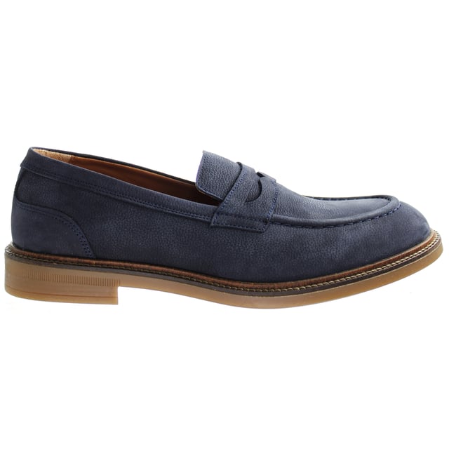 Zapatillas de hombre de cuero suave enmascarado de Hackett Chino HMS20904 595