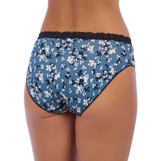 Pack of women's brislip panties made of soft cotton, ideal for providing comfort and breathability all day long.

 Details:

 - Classic brief cut that ensures comfortable and flattering coverage.
 - Finished with elastic lace at the waist for a feminine and delicate fit.
 - Made of soft cotton that guarantees freshness and comfort.
 - Decorated with a small bow and pearls on the front.
 - Available in a variety of prints that provide style and versatility.

 These panties are the perfect choice for those looking for comfortable, practical underwear with a feminine touch.
 Composition: 95% Cotton, 5% Elastane
 Care:
- Hand wash or delicate cycle.
 - Use mild detergent.
 - Do not use bleach.
 - Air dry.
 - Do not iron.