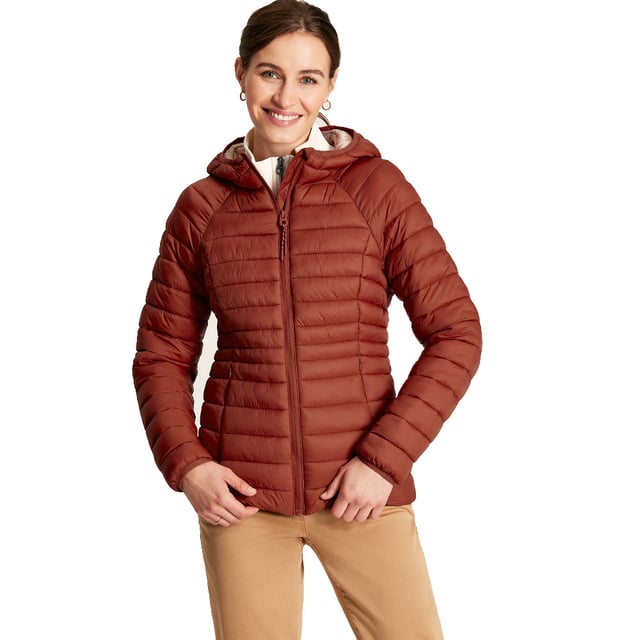 Joules Womens Bramley Padded Hooded Puffer Coat Jacket