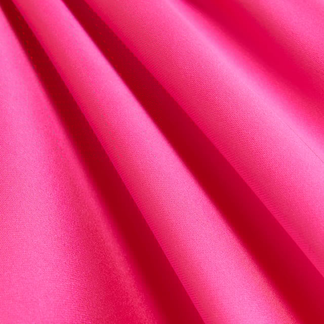 Satin fabric, Button detail, Cowl neckline, Long sleeves, Button fastening