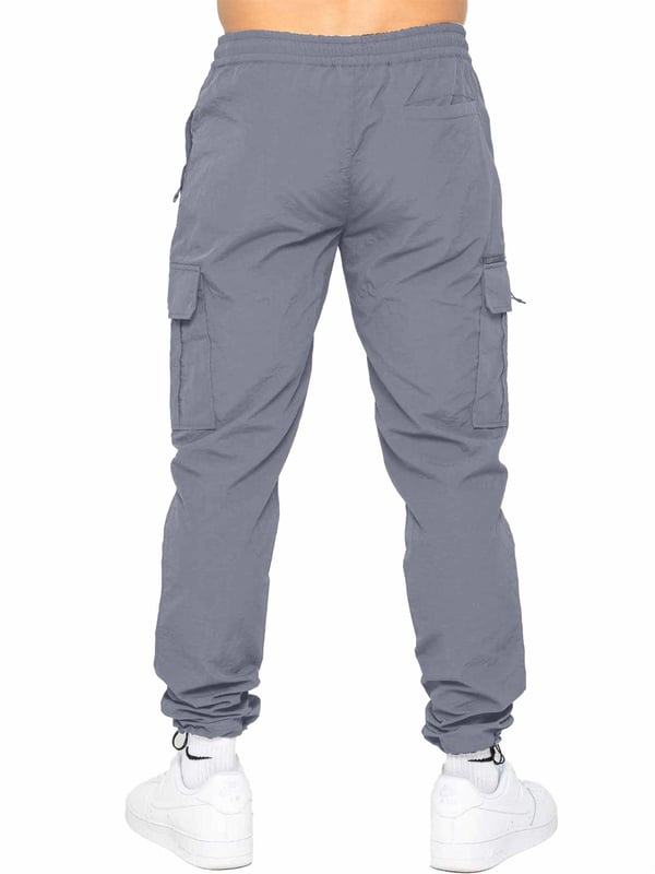 Pantalón Cargo Jogger Hombre Gris Enzo Vaqueros Cargo Jogger Para