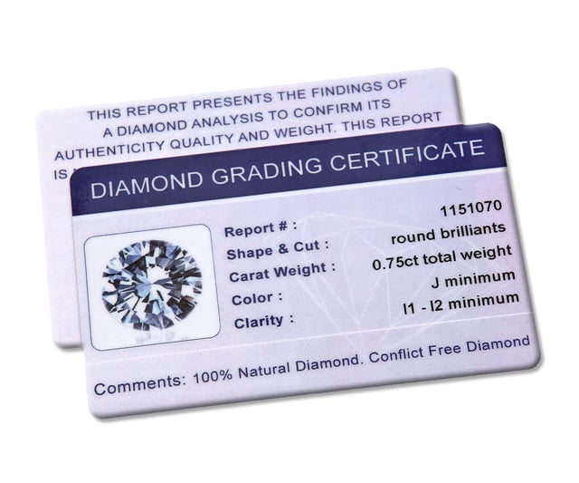 18K (750) Yellow Gold: 2.5gr; # Diamond: 0.75ct; # Dimension: 46cm x 1.2cm x 0.5cm