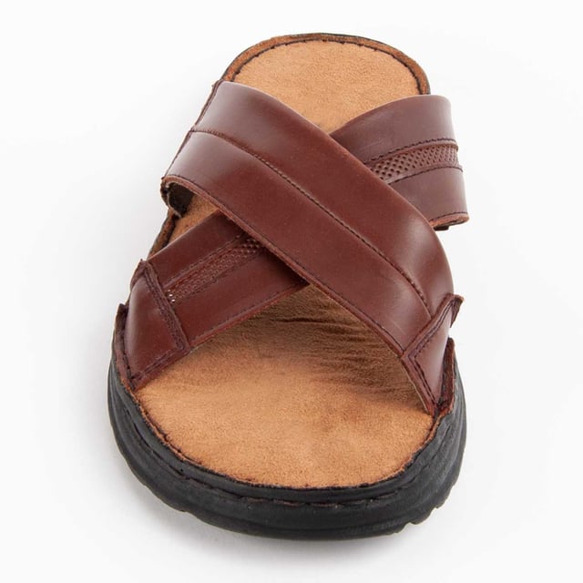 Garantía Purapiel, 10 años de garantía. Sandalia casual para hombre. Hecha en piel natural. Calce cómodo. Fabricado por otras marcas para nuestra marca.