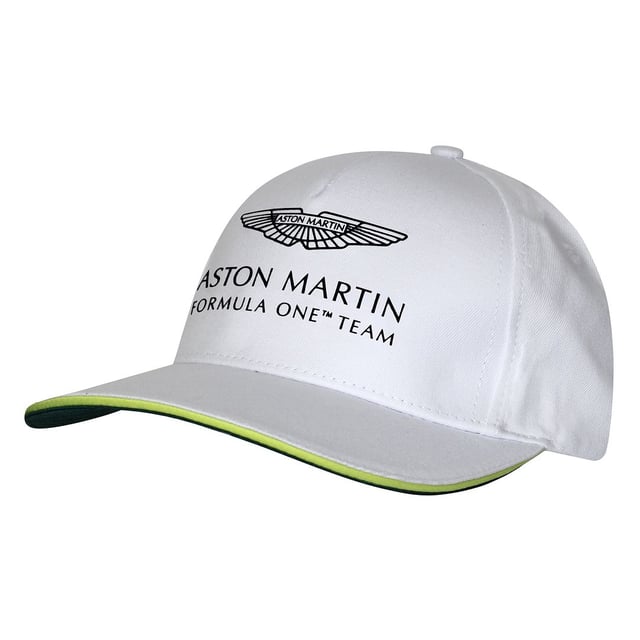 Aston Martin Formula One Oficial del equipo blanco masculino: el último accesorio para los entusiastas del automovilismo y los fanáticos del icónico equipo de Fórmula Uno de Aston Martin. Este límite muestra su apoyo al equipo y le permite canalizar el espíritu de las carreras con estilo.

La gorra blanca masculina de Aston Martin Formula One viene en un color blanco limpio y clásico, lo que refleja la elegancia y la sofisticación del equipo. El telón de fondo blanco sirve como el lienzo perfecto para mostrar el logotipo del equipo y otros elementos de marca.

Hecho a mano con atención al detalle y materiales de alta calidad, esta tapa ofrece un ajuste cómodo y duradero. La tela es transpirable, asegurando que se mantenga fresco y cómodo, ya sea que asista a una carrera de Fórmula Uno o simplemente disfrute de un día soleado al aire libre.

El límite muestra con orgullo el logotipo oficial del equipo de Fórmula Uno de Aston Martin en el frente, simbolizando la herencia del equipo y la excelencia deportiva. El logotipo icónico es una marca de autenticidad y muestra su lealtad al equipo.

Diseñado con una correa ajustable en la parte posterior, la gorra de equipo oficial de Fórmula Uno de Aston Martin permite un ajuste personalizado y seguro para todos los tamaños de cabeza. El pico estructurado proporciona sombra del sol mientras mantiene una apariencia deportiva y moderna.

Ya sea que esté en la pista de carreras, animando desde casa o simplemente pase por su día, la gorra blanca del equipo masculino de Aston Martin Formula One es el accesorio perfecto para mostrar su apoyo al equipo y expresar su pasión por el automovilismo.

Abraza la adrenalina y la emoción de las carreras de Fórmula Uno con este límite oficial del equipo, y deja que sea un símbolo de tu amor por Aston Martin y la emoción de la competencia de automovilismo más prestigiosa del mundo.