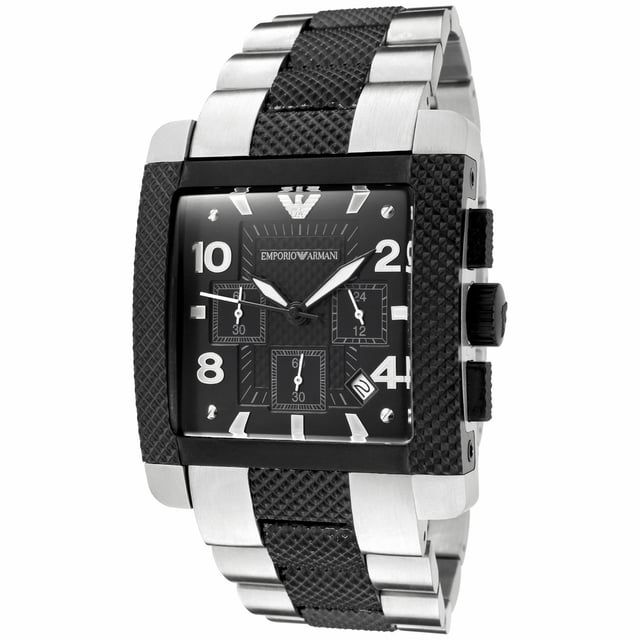 Emporio Armani AR5842 - Unisex Uhr Quarz aus Edelstahl• Material: Edelstahl• Glas: Mineral• Armband: Edelstahl• Farbe: Silber Schwarz• Wasserbeständigkeit: 50 m (5 ATM)• Gehäusegröße: 40 mm