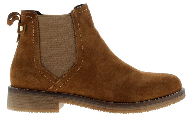 Women's water resistant suede leather modern dealer boot in stylish design. Maddy features cosy fleece lining and a cushion comfort memory foam insole. These Chelsea boots have an inside-zip and elastic gusset for comfortable wear.
-Water Resistant Real Suede Upper-Elastic gusset for extra give-Cosy fleece lining with leather collar-Cushion comfort memory foam insole-Functioning inside zip-Flexible hardwearing TPR sole