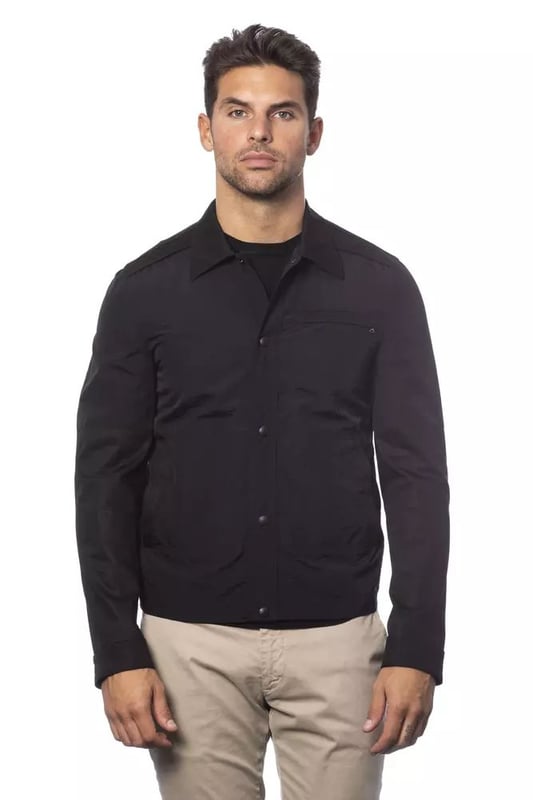 Black cotton jacket
  Bomber jacket design
  Suitable for men
  Made from Quality cotton
  Comfortable and durable
  Versatile black color
  Easy to pair with any outfit
  Timeless and stylish addition to your wardrobe
Material: 97% Cotton 3% Elastane