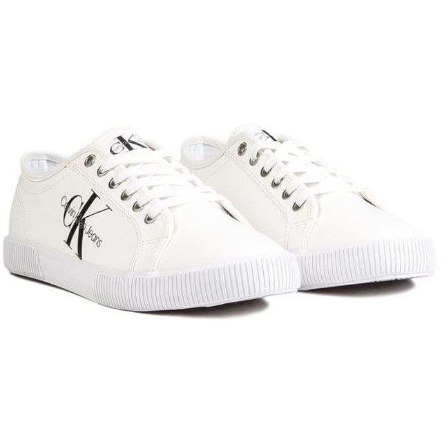 Calvin Klein Jeans Recycled Canvas Trainers