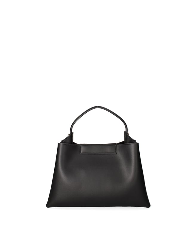 Damenhandtasche mit Magnetverschluss. eine Innentasche mit Reißverschluss und zwei offene Innentaschen. fehlende Außentaschen. Schultergurt aus regeneriertem Leder. Griff aus regeneriertem Leder. zwei Innenfächer. Handtasche|Außenmaterial für Damen, innen aus Wildleder. Maße: 30x22x7 cm. Modeprodukt
