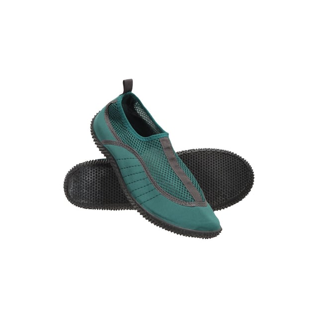Upper: Neoprene. Insole: Synthetic. Outsole: Rubber, Synthetic. Fabric Technology: Breathable, Lightweight, Soft. Mesh Panels, Pull Tab. Flat. Cut: Low Cut. Design: Perforated. Toe Style: Pointed. Fastening: Slip-on.