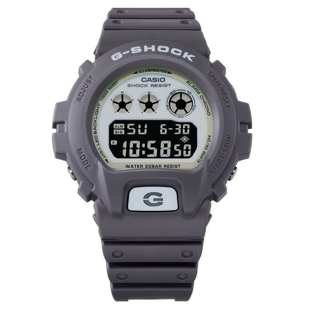 This Casio G-shock Digital Watch for Men is the perfect timepiece to wear or to gift. It's Grey 48 mm Round case combined with the comfortable Grey Plastic watch band will ensure you enjoy this stunning timepiece without any compromise. Operated by a high quality Quartz movement and water resistant to 20 bars, your watch will keep ticking.