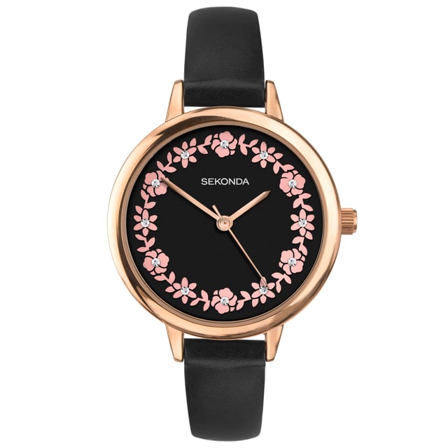 Geschlecht: Damen
Hauptfarbe: Rose Gold
Uhrwerk: Quarz (Batterie)
Anzeigeformat: Analog
Wasserdichte: 0 ATM
Verschluss: Dornschliesse
Funktionen: Keine Extrafunktion
Gehausefarbe: Rose Gold
Gehausematerial: Edelstahl
Gehausebreite: 34
Gehauselange: 34
Besatz: Strassstein
Armbandfarbe: Schwarz
Armbandmaterial: Kunstleder
Anstossbreite: 13
Handgelenkumfang (max.): 190
Lieferumfang: Ohne Uhrenbox
Stil: Mode
Gehausehohe: 7
Glas: Mineralglas
Ziffernblattfarbe: Schwarz
Energiereserve: Keine Automatik
Lunette: keine
Uhren Besonderheiten: Keine