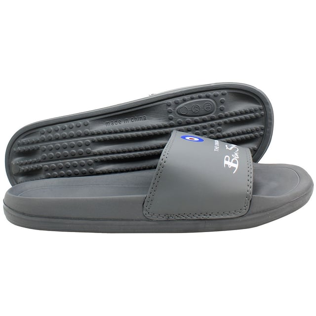 Ben Sherman Jay Men's Grey Flip-Flops, a stylish and comfortable choice for casual outings and warm-weather adventures. Here's a detailed description highlighting their key features:

 Modern Design:  The Jay flip-flops feature a contemporary design with a sleek grey colorway, offering a versatile and on-trend aesthetic. Whether you're lounging by the pool or exploring the city streets, these flip-flops add a touch of sophistication to any outfit.

 Comfortable Footbed:  Crafted with a cushioned footbed, these flip-flops provide exceptional comfort and support for all-day wear. The soft yet durable material contours to the shape of your feet, delivering a personalized fit and minimizing fatigue.

 Lightweight Construction:  Made from lightweight materials, these flip-flops offer effortless wearability and freedom of movement. Whether you're walking along the beach or running errands, they provide comfort without weighing you down.

 Durable Outsole:  The rugged rubber outsole of these flip-flops ensures long-lasting durability and reliable traction on various surfaces. From sandy beaches to pool decks, you can trust the Jay flip-flops to keep you steady on your feet.

 Easy to Clean:  These flip-flops are easy to clean and maintain, making them ideal for outdoor adventures and beachside relaxation. Simply rinse them with water to remove dirt and sand, keeping them looking fresh and ready for your next outing.
