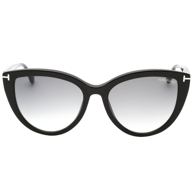 Tom Ford FT0915 Isabella-02 01B Black Sunglasses. A touch of fun for your summer days, but nothing too out of the ordinary for a Tom Ford collectible. Tom Ford Black Sunglass perfect for the summer. Tom Ford Black FT0915 01B Sunglasses, Lens Width = 56mm, Nose Bridge Width = 18mm, Arm Length = 140mm, Made In Italy. Sunglasses, Sunglasses Case, Cleaning Cloth and Care Instructions all Included, 100% Protection Against UVA and UVB Sunlight and Conform to British Standard EN 1836:2005. Tom Ford Black Sunglasses. FT0915 Isabella-02 01B