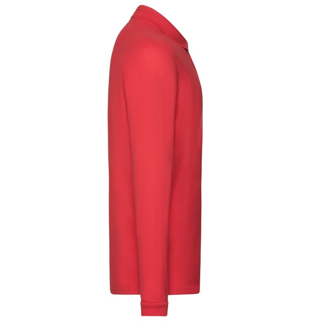 100% Katoen. Stof: Pique. Ontwerp: Eenvoudig. Bevestiging: Knop. Manchet: Elastisch, Geribd. Mouwtype: Met lange mouwen. Halsuitsnijding: Afgeplakt, Omgeslagen kraag. Hem: Tweelingnaaldsteek. Klep met 3 knopen, uitgesneden label, zelfgekleurde knopen, zijsplitten. 180gsm. Duurzaamheid: Amfori, Better Cotton Initiative, BSCI, Fair Labor Association, Oeko-Tex Standaard 100 gecertificeerd.