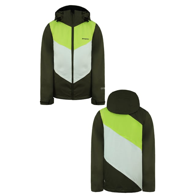 Trespass Long Sleeve Zip Up Green Womens Elevate Jacket FAJKSKF20030 GST CAPER