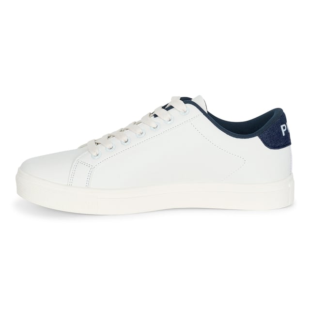 PME Legend Turnschuhe für ihn. Die Turnschuhe sind aus hochwertigem Kunstleder und Textil gefertigt. Der Turnschuh hat eine herausnehmbare EVA-Einlegesohle, die für eine angenehme Dämpfung sorgt.  Marke: PME LegendModellname: CariorKategorie: Herren-SneakerMaterialien: Kunstleder/TextilFarbe: weiß