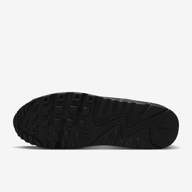 Nike junior air max 90 online leather trainer black / black