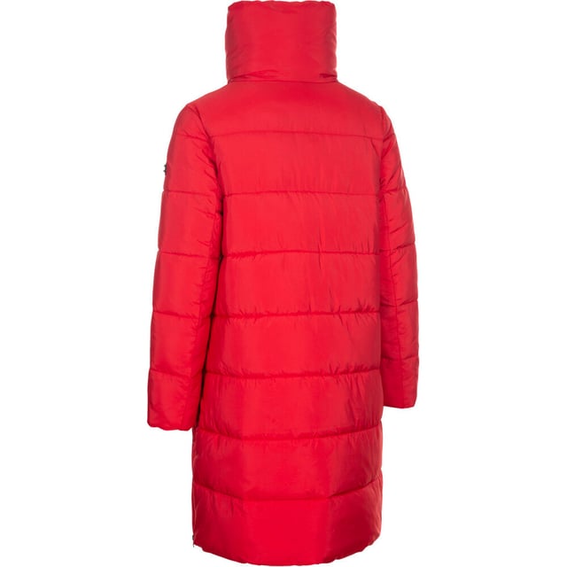 Shell: Polyamide, Polyester. Stof: Geweven. Vulling: 100% polyester. Voering: 100% polyester. Vullen: Down-Touch. 250gsm. Ontwerp: Eenvoudig. Badge, Gewatteerd, Zijventilatieopeningen, Gestikte Baffles. Stoftechnologie: Waterdicht, Winddicht. Manchet: Vlak. Halslijn: Hoog-Neck. Mouwtype: Met lange mouwen. Lengte: Lang. Zakken: 2 lagere zakken, 1 interne zak. Bevestiging: Volledige ritssluiting. Let op: Past bij uw normale maat..