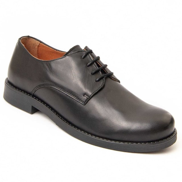 Hecho en España. Garantía Purapiel, 10 años de garantía. Zapato de cordones clásico para hombre. Fabricado en cuero 100% natural libre de Cromo VI. Materiales de máxima calidad. Suela de goma antideslizante. Plantilla acolchada. Fabricado por otras marca para nuestra marca.