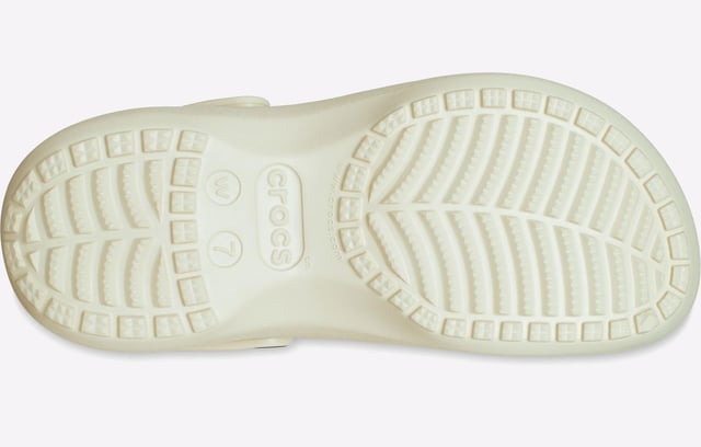 The Classic clog reimagined with an extra dose of height, attitude, and style.
- Pivoting back strap for a secure fit- Same Classic Clog upper- Customizable with Jibbitz charms on the upper and backstrap- Iconic Crocs Comfort: Lightweight.- Flexible. 360-degree comfort