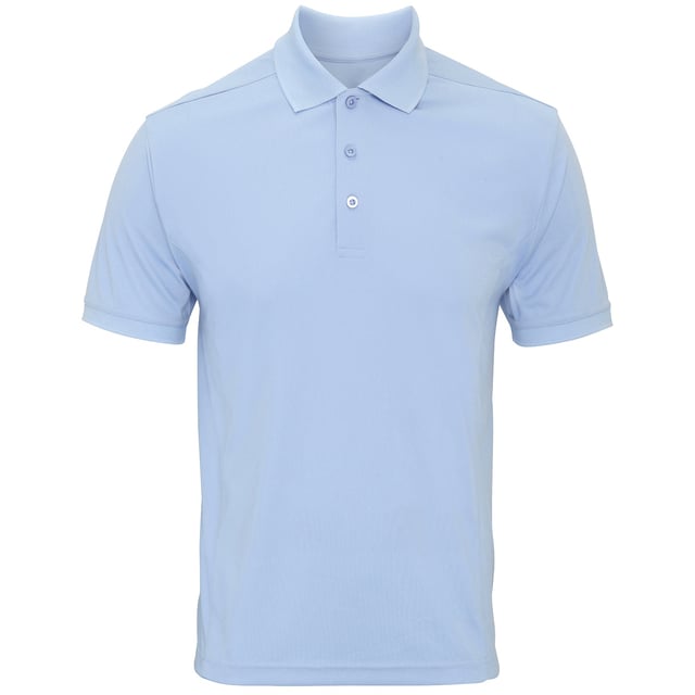 A men´s fit polo t-shirt with panelled detail for a more fitted shape. A stylish knit collar and 3 button placket to the neckline make for a modern piece of workwear which acts as a smart alternative to a shirt. Wicking features that will help draw moisture away from the body under hot conditions. Quick drying and excellent colour retention. Fabric: 100% Polyester pique. Weight: 155gsm. S, M, L, XL, 2XL, 3XL (35”, 37”, 41”, 44”, 47”, 52”).