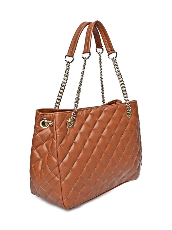 Bolso de hombro  
100% cuero de vaca  
Dos correas para el hombro: 69 cm  
Dos compartimentos principales con cierre de cremallera y hebilla a rosca  
Dimensiones: 26x33x15 cm