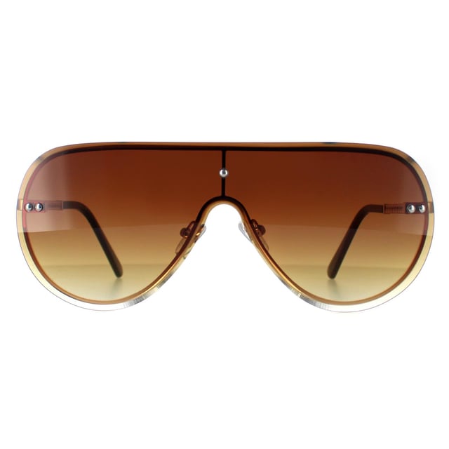 Las gafas de sol Guess Shield Womens Gold Brown Gradient GF0400 tienen una seductora silueta de escudo que añade un toque de glamour a cualquier conjunto. La montura, ligera pero resistente, está elaborada con una precisión meticulosa y adornada con el emblemático logotipo de Guess en las patillas, lo que la convierte en una marca de gusto refinado y calidad. Estas gafas de sol no son sólo una declaración de moda, sino que dan prioridad a la protección ocular, con lentes de alta calidad que ofrecen una excelente protección, garantizando tanto el estilo como la seguridad.