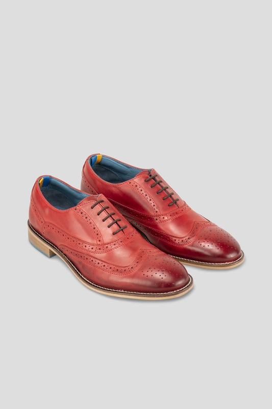 Cherry top red brogues