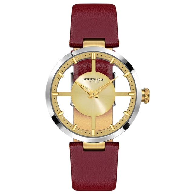 Kenneth Cole 10022539B - Damenuhr Quarz aus Edelstahl• Material: Edelstahl• Glas: Mineral• Armband: Leder• Farbe: Gold - Silber• Wasserbeständigkeit: 0 m (0 ATM)• Gehäusegröße: 36 mm