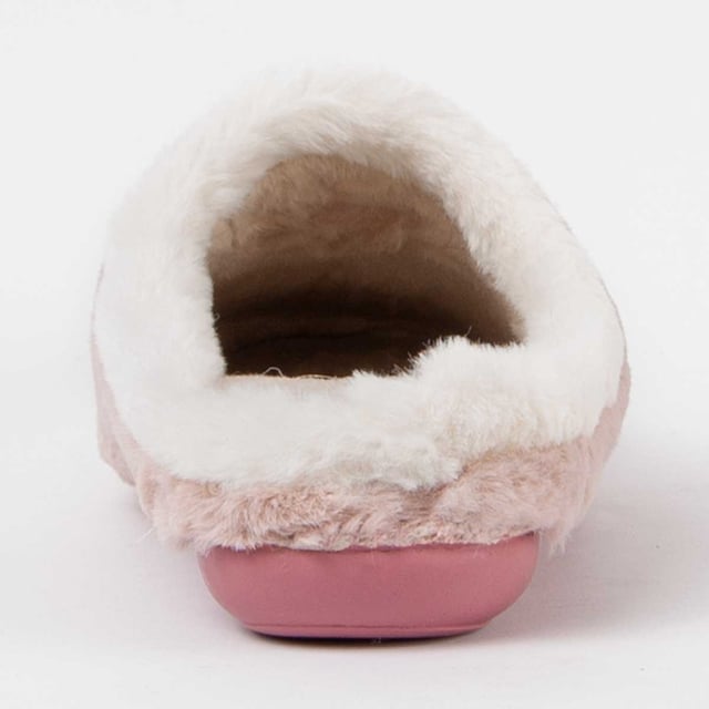 Hecho en España. Zapatilla de casa para mujer. Calce cómodo. Fabricada en materiales veganos. Fabricado por otras marcas para nuestra marca.