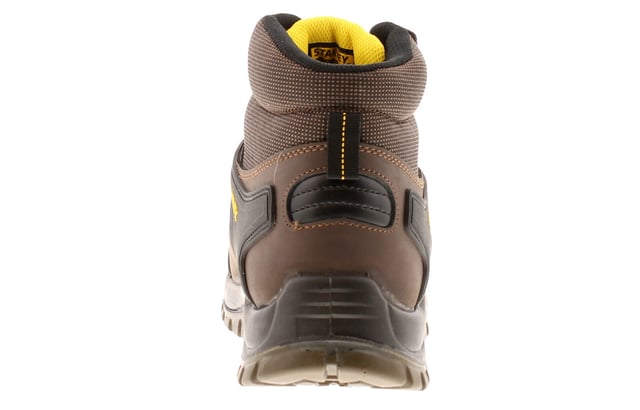 Stanley Mens Safety Boots Rchmond Leather Lace Up  Brown. Leather Upper. Synthetic Lining. Pu Sole. Footwear Boots.