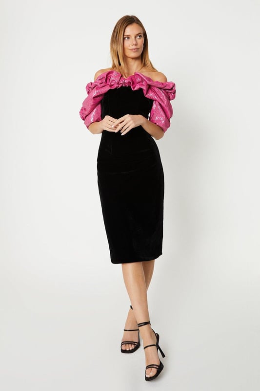 Pencil Velvet Dress