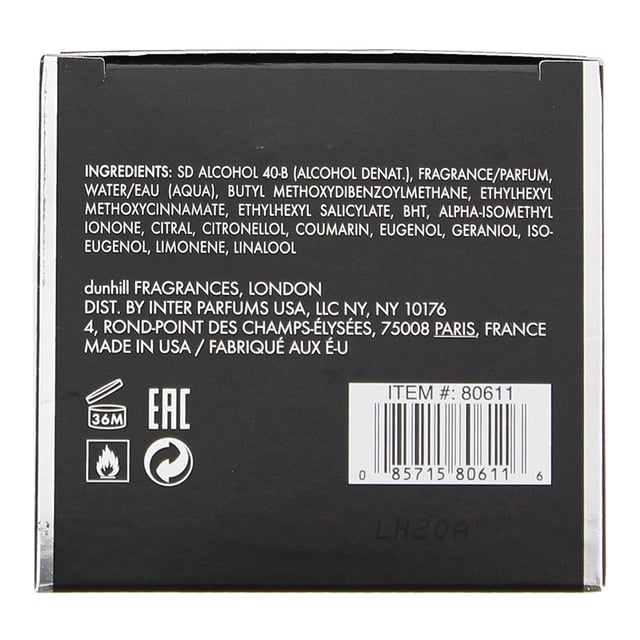 Dunhill icon elite basenotes on sale