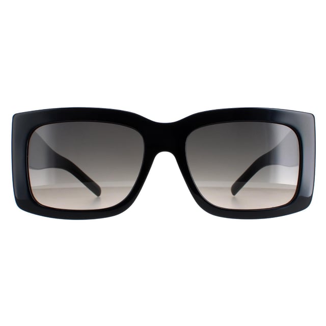 Die Hugo Boss BOSS 1454/N/S SDK PR mix black grey gradient Sonnenbrille ist eine dicke, rechteckige Brille aus leichtem Acetat. Das Hugo Boss-Logo ist auf den Bügeln eingraviert, um die Authentizität zu unterstreichen.